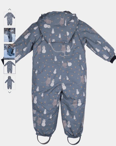 Kattnakken , parkdress baby snø hav