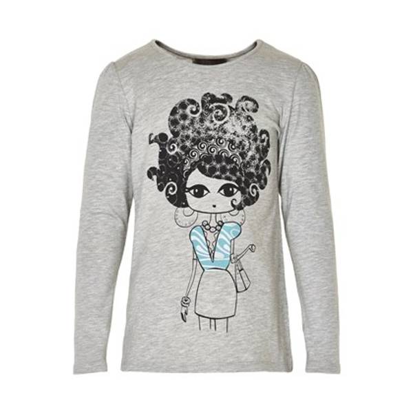 Creamie, Day longsleeve light grey