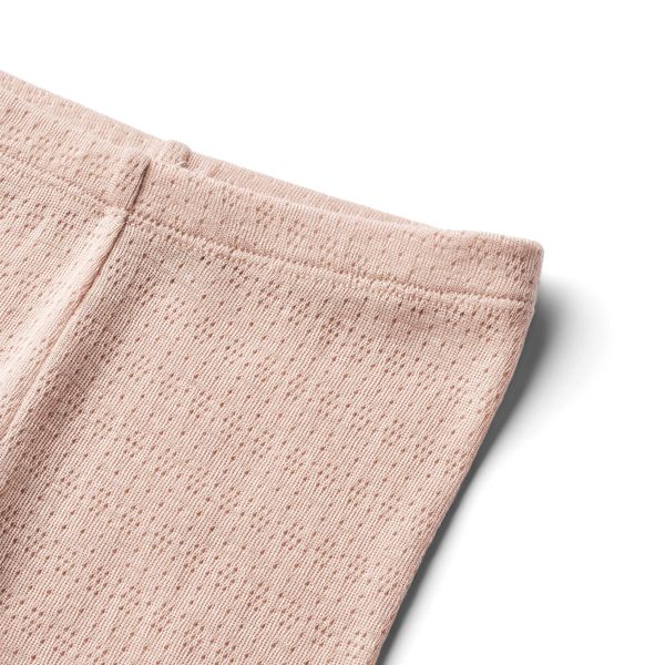 Wheat , leggings i ull/silke , Agi pale lilac