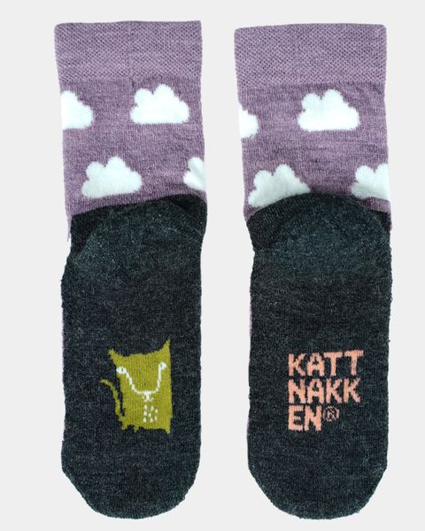 Kattnakken ullsokker fiol
